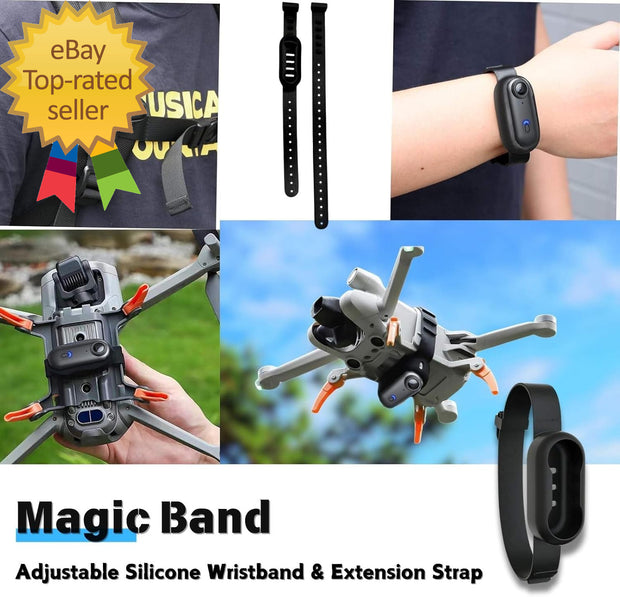Body Camera 4K POV Pro 4K Wearable Camera with 360°Rotatable Clip & Magnetic Cl