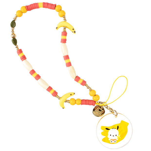 Hello Kitty and Friends Beaded Wristlet Charm – Universal Phone Strap, Lanyard for Cell Phone, Camera, Keys, Airpods, Keychains – Hello Kitty