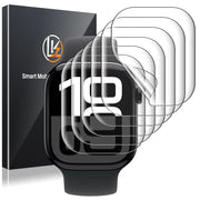 LK 6 Pack for Apple Watch Series 10 Screen Protector 46mm, [Flexible TPU Not Glass] Self-Healing, Max Coverage, Bubble Free, HD Clear Screen Protector for iWatch Series 10 46mm, Anti-Scratch - ILLUMIWAVESS  