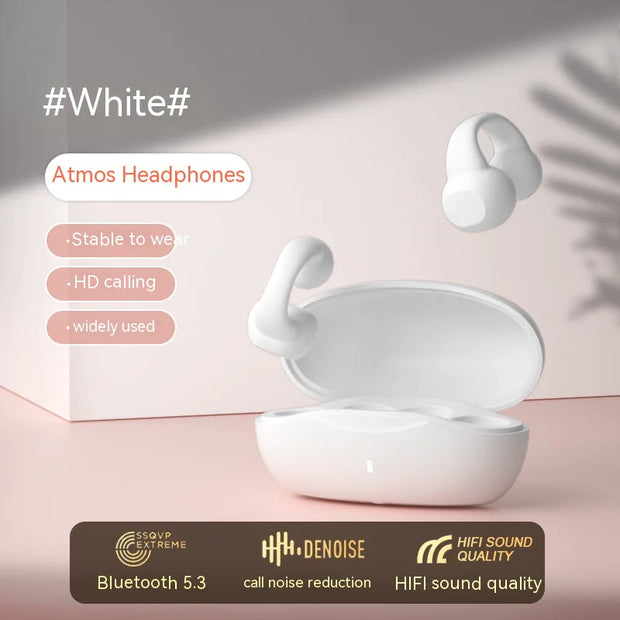 Clip-on Wireless Bluetooth Headset - ILLUMIWAVESS  