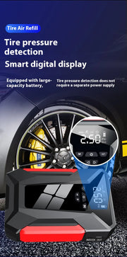 All-in-One 12V Emergency Car Power Bank & Inflatable Starter - ILLUMIWAVESS  