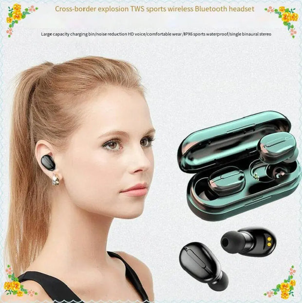 Wireless Bluetooth Headset - ILLUMIWAVESS  