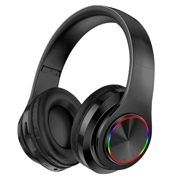 Super Bass Wireless Bluetooth Headphones Foldable Stereo Earphones Headsets Mic - ILLUMIWAVESS  