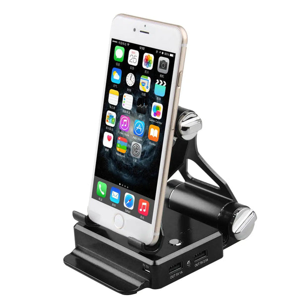 Podium Style Stand With Extended Battery Up To 200% For iPad, iPhone And Other Smart Gadgets - ILLUMIWAVESS  