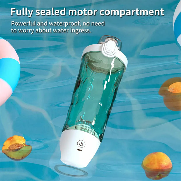 Portable Blender Juicer – Personal-Size Blender for Shakes and Smoothies with 6 Blades - ILLUMIWAVE  
