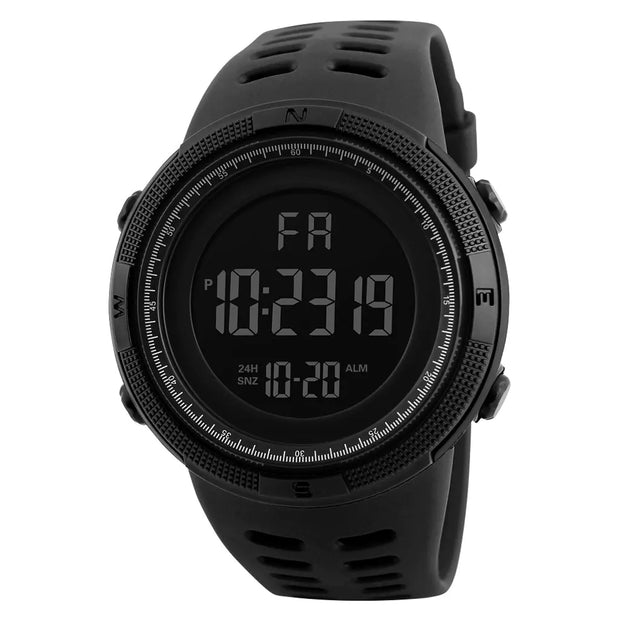Multifunctional Outdoor LED Sports Watch for Men - ILLUMIWAVESS  
