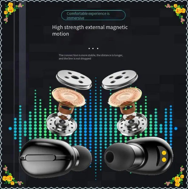 Wireless Bluetooth Headset - ILLUMIWAVESS  