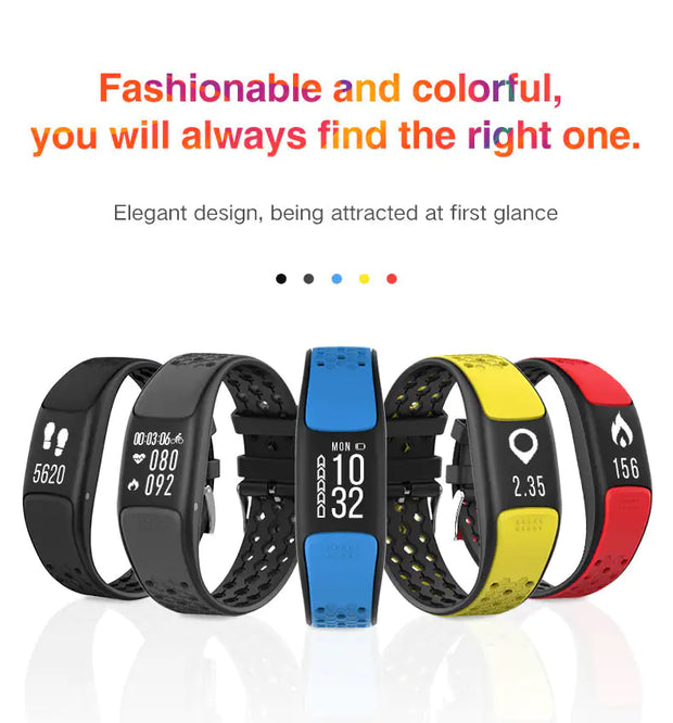 Smart Fit Sporty Fitness Tracker and Waterproof Swimmers Watch - ILLUMIWAVESS  
