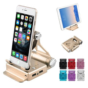Podium Style Stand With Extended Battery Up To 200% For iPad, iPhone And Other Smart Gadgets - ILLUMIWAVESS  