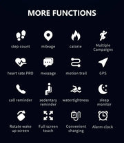 Smart Fit Sporty Fitness Tracker and Waterproof Swimmers Watch - ILLUMIWAVESS  