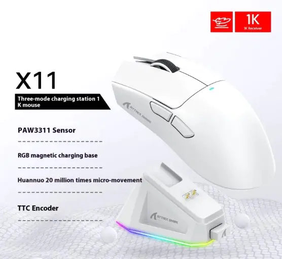 X11 Lightweight Mouse - ILLUMIWAVESS  