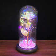LED Enchanted Glass Rose Decor - ILLUMIWAVESS  
