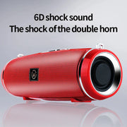 Bluetooth 5.1 Speaker Wireless Waterproof Outdoor Stereo LOUD Bass USB/TF Strap - ILLUMIWAVESS  